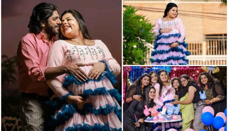 Sneha Sreekumar Baby Shower Viral Malayalam (1)