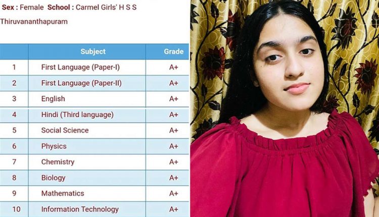 Gouri-Prakash-SSLC-Result