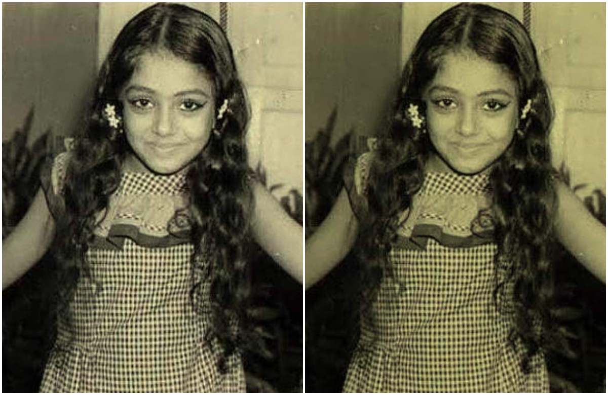 Actress shobana childhood photo viral