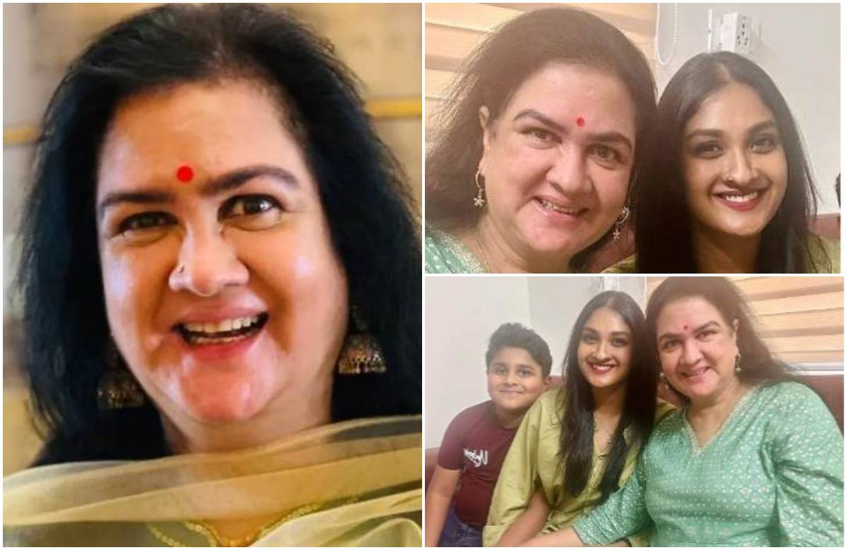 Urvashi shares Photos with son and Daughter