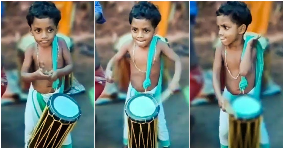 Littile Boy Viral Chendamelam Video