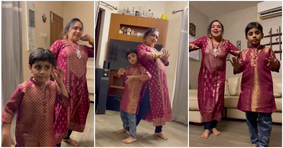 Rani Tomy and Grand son Dance Viral