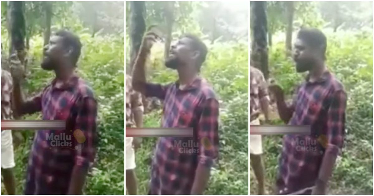 Viral Video of Kerala Man Singing