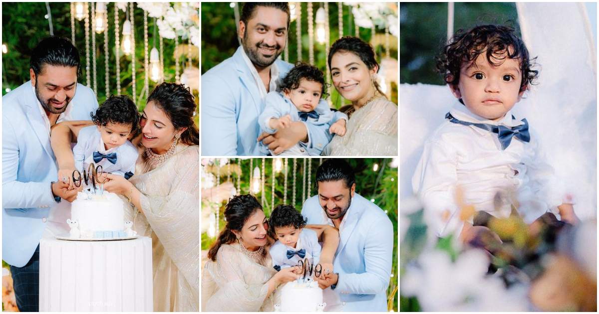 Actress Mythili Sambath Son Neil Sambath First Birthday