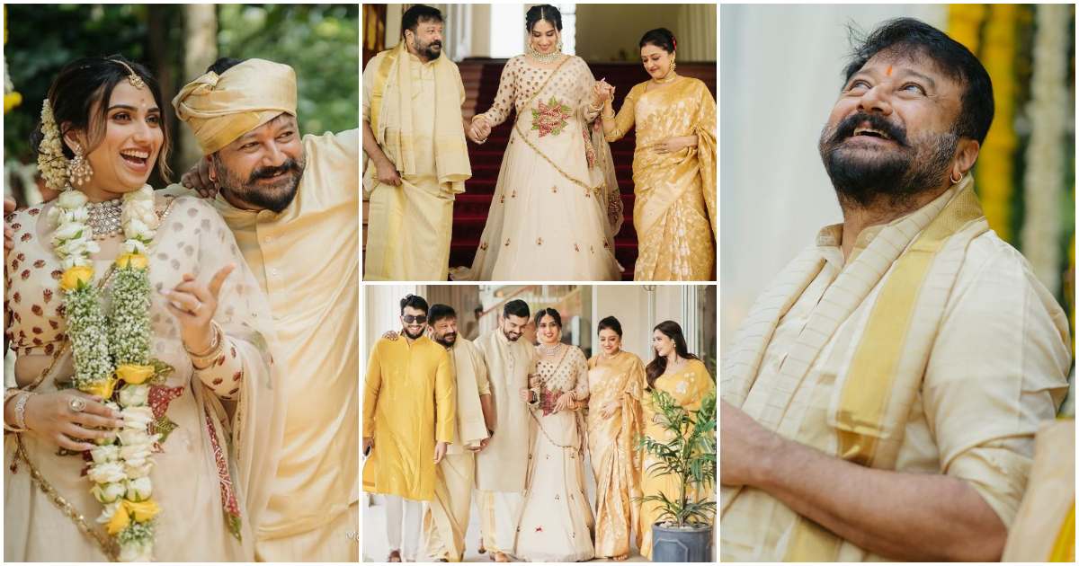 Actor Jayaram Emotional Speech at his Daughter Engagement