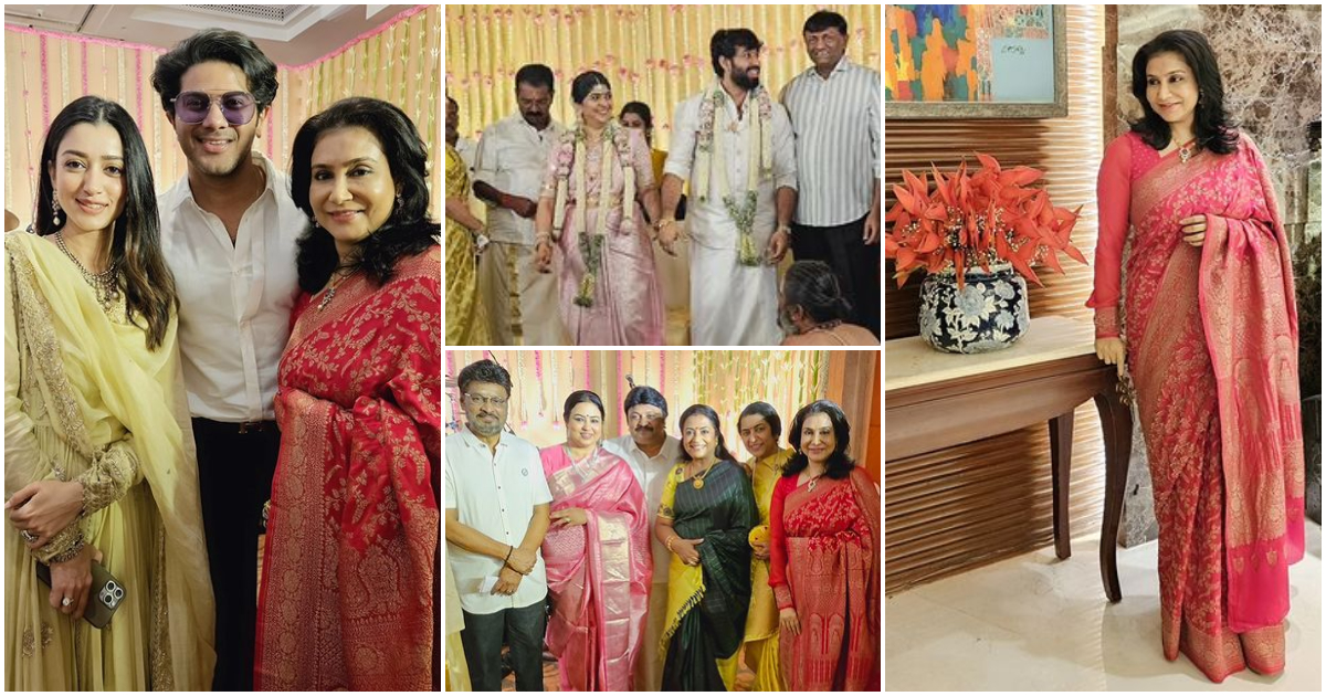Tamil Actor Prabhu Wedding Photos Viral