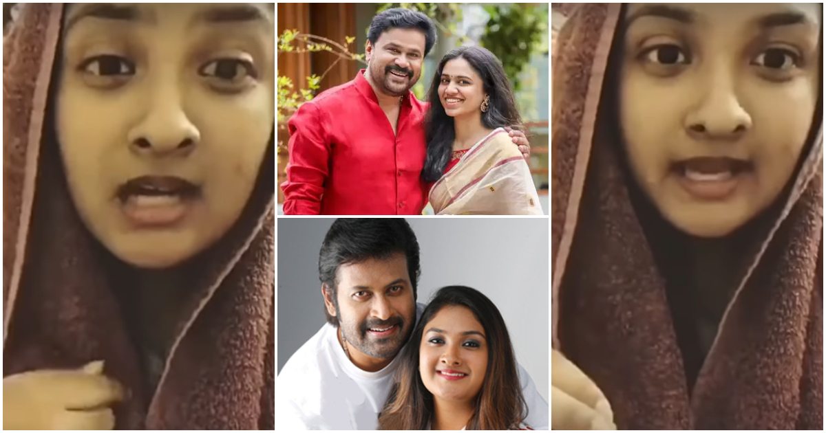 Manoj K Jayan Daughter Kunjatta Shared Special Video For Meenakshi Dileep