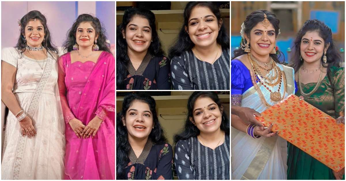 Divyasree and Vijaya Lakshmi twin sisters Meets together