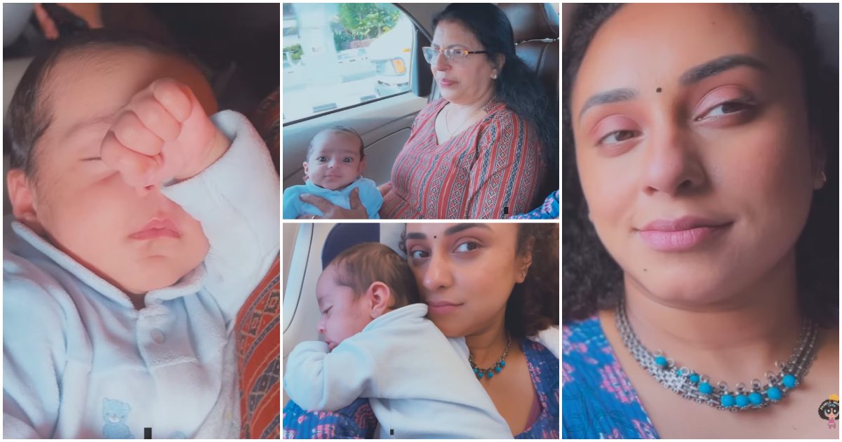 Nitara’s First Flight Video Shared By Pearle Maaney