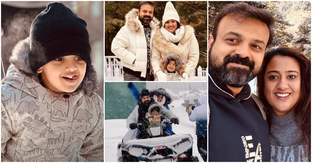 Kunchacko Boban and Family Trip To Kashmir