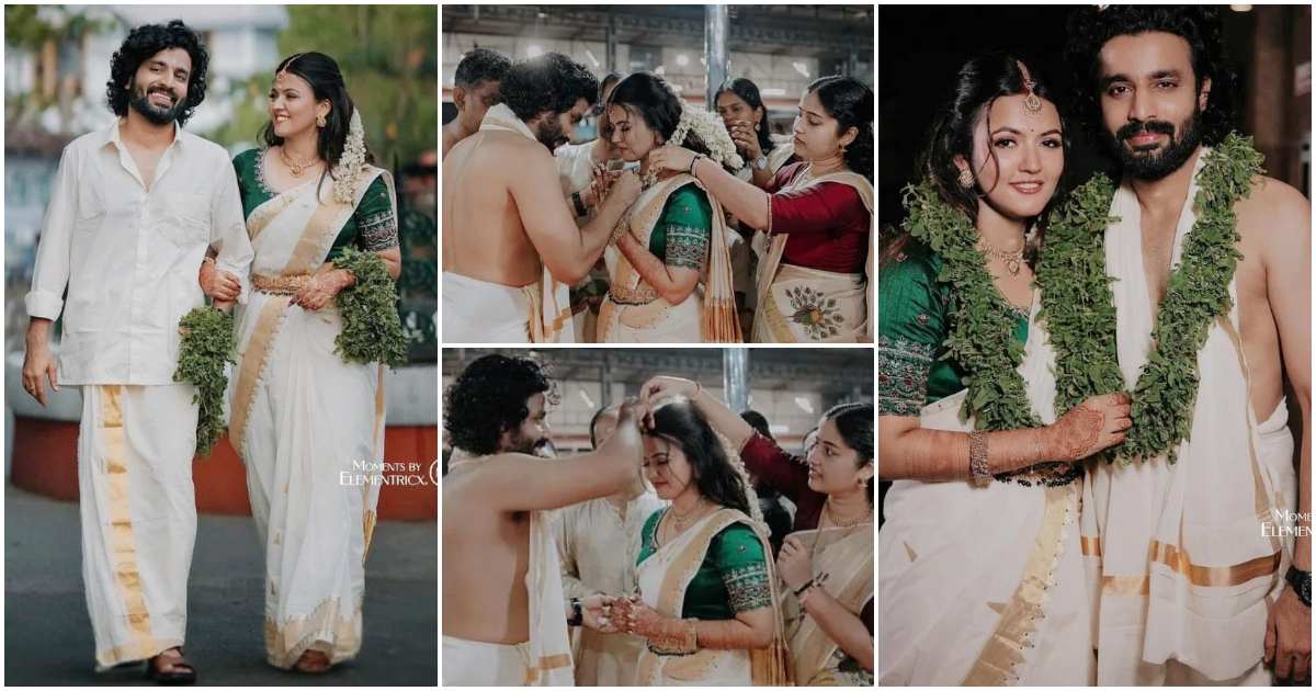 Actor Deepak Parambol and Actress Aparna Das got Married