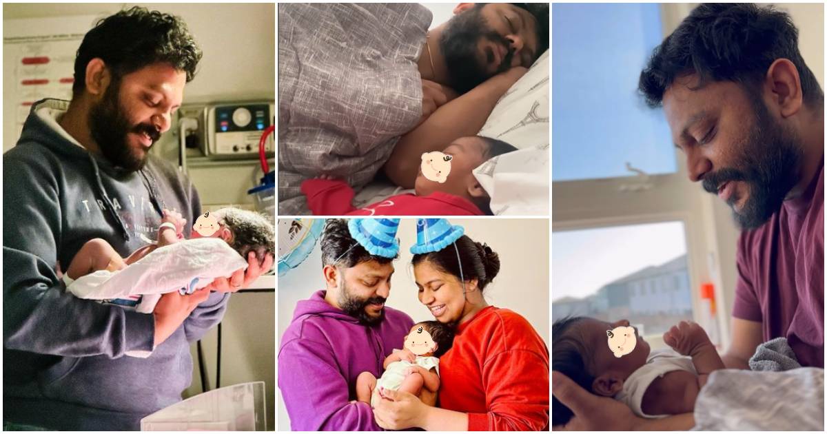 RJ Mathukkutty Happy Moments With his Baby