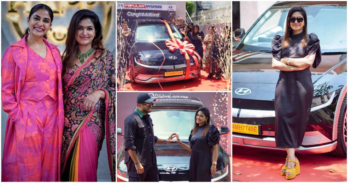 Actress Priya Mohan Buy New Car Hyundai IONIQ 5