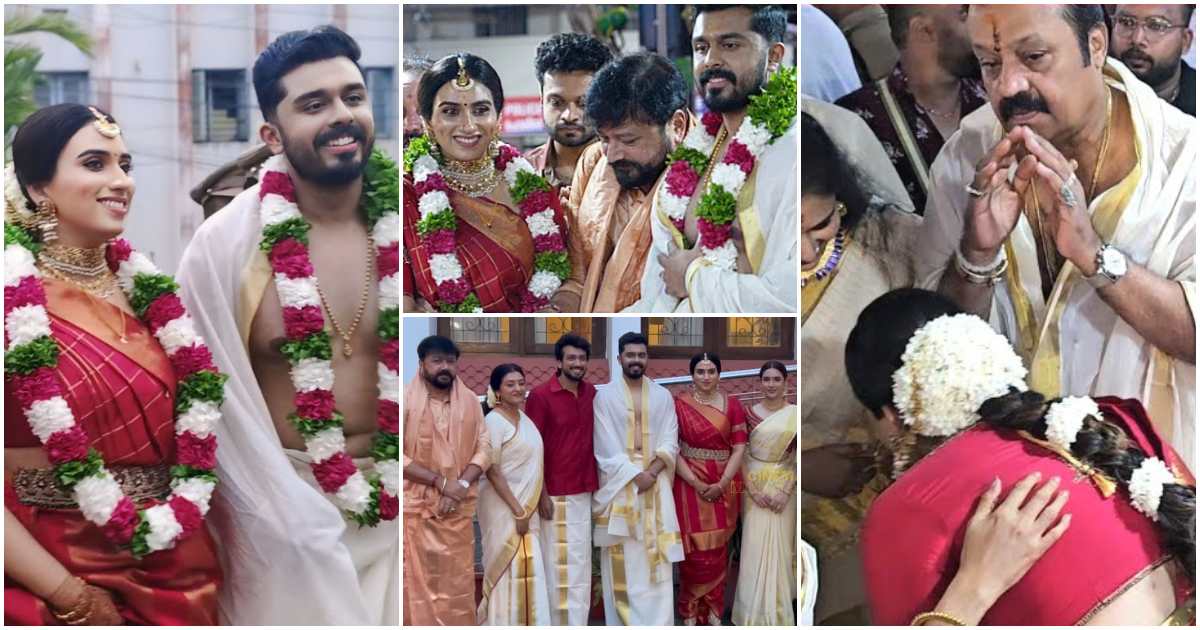 Actress Malavika Jayaram got Married