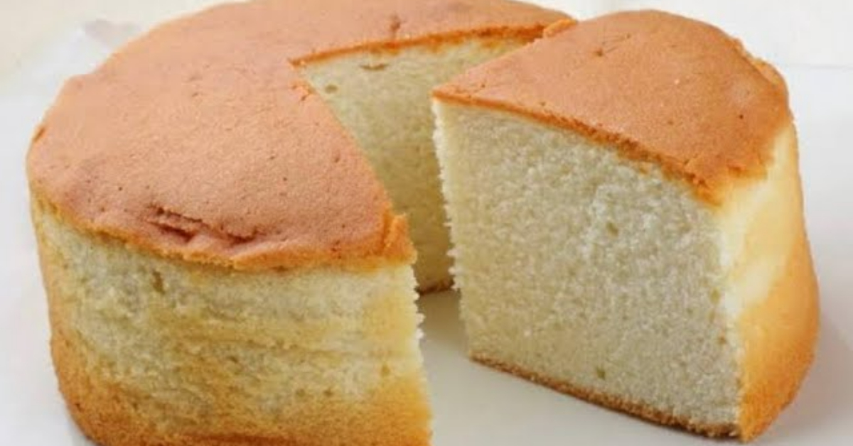Perfect Soft 3 Ingredients Sponge Cake Recipe