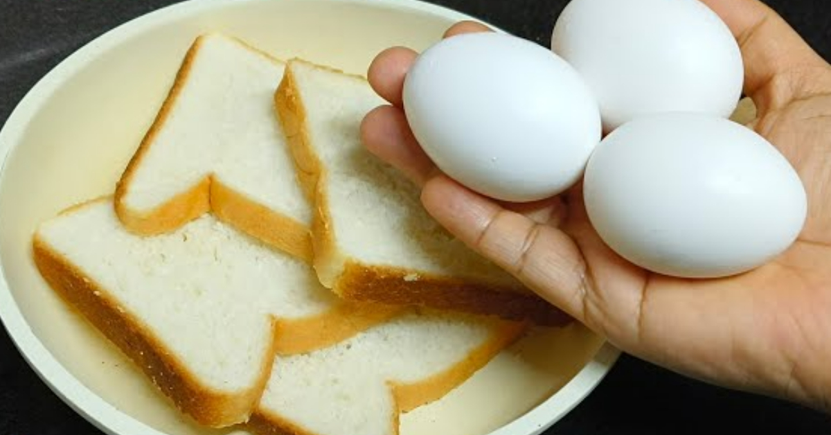 Tasty Bread Egg Snack Recipe