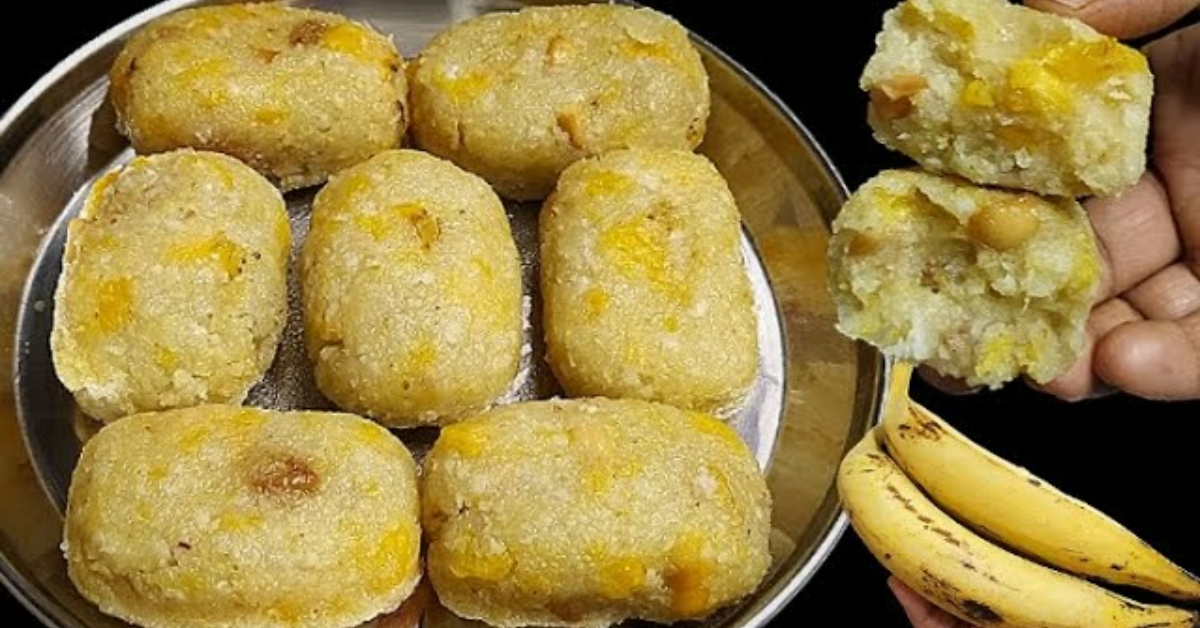 Tasty Super Steamed Banana Snack Recipe