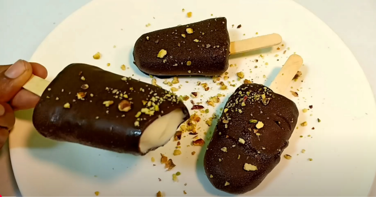 Homemade Chocobar Icecream
