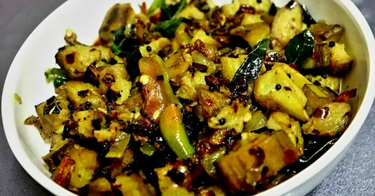 Kerala Style Raw Banana Recipe