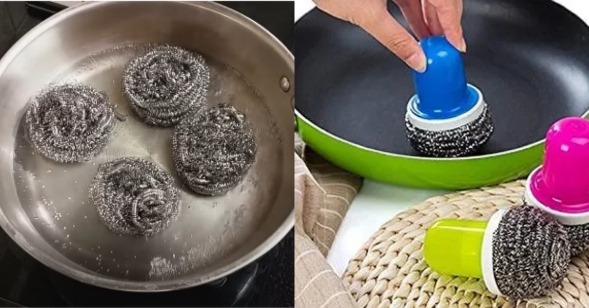 Kitchen Tips Using Scrubber
