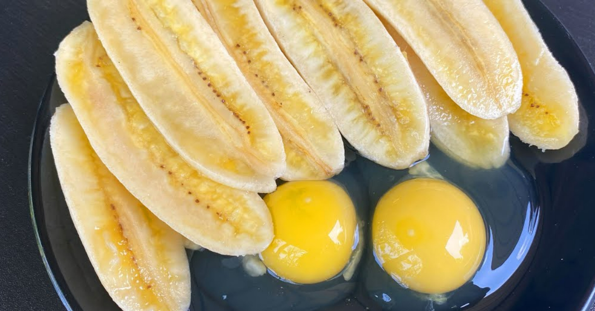 Egg And Banana Snack