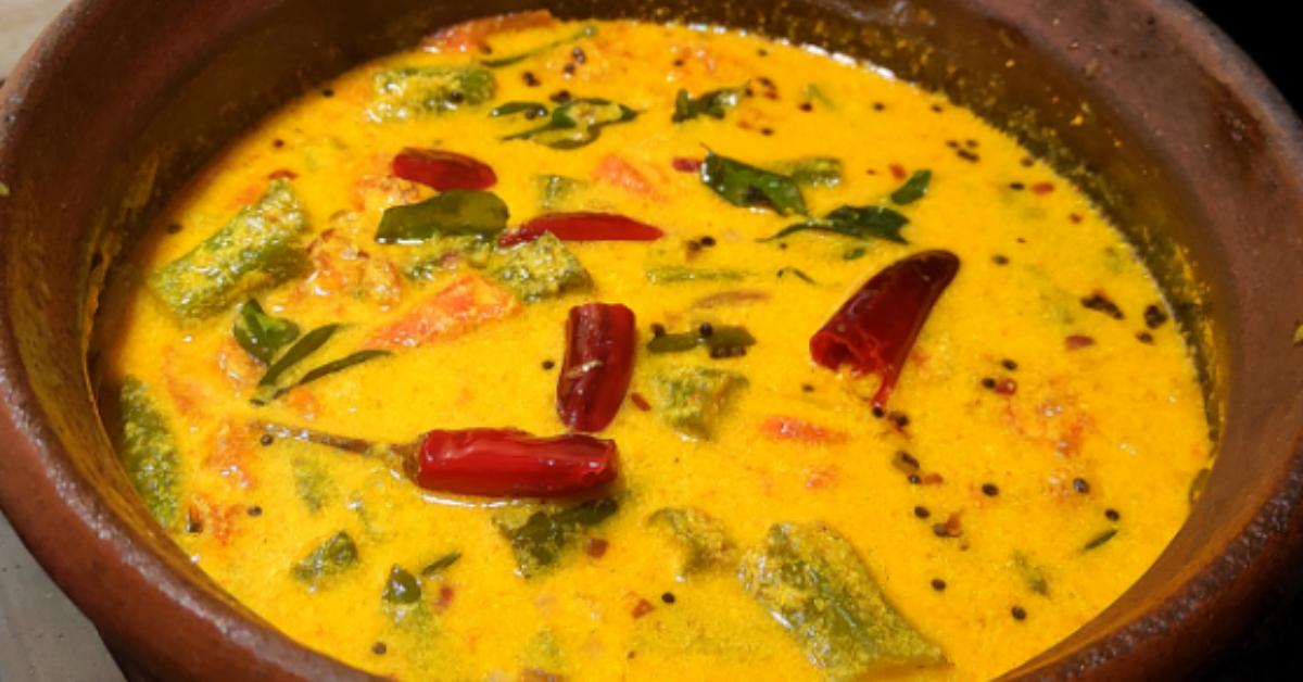 Kerala Style Naadan Ozhichu Curry