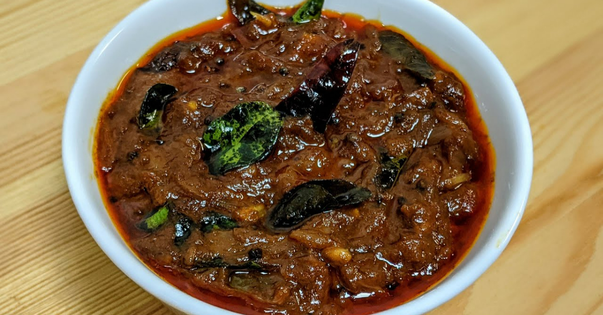 Kerala Style Ulli Theeyal