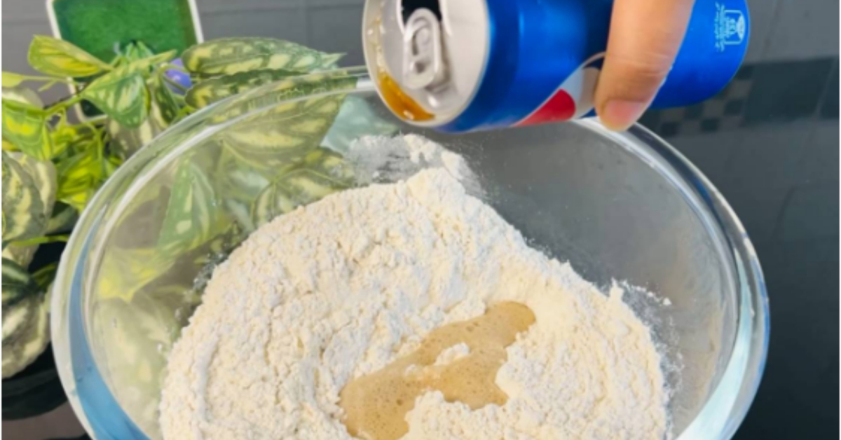 Pepsi And Wheat Flour Soft Bread
