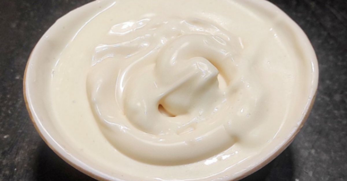 Quick Eggless Mayonnaise