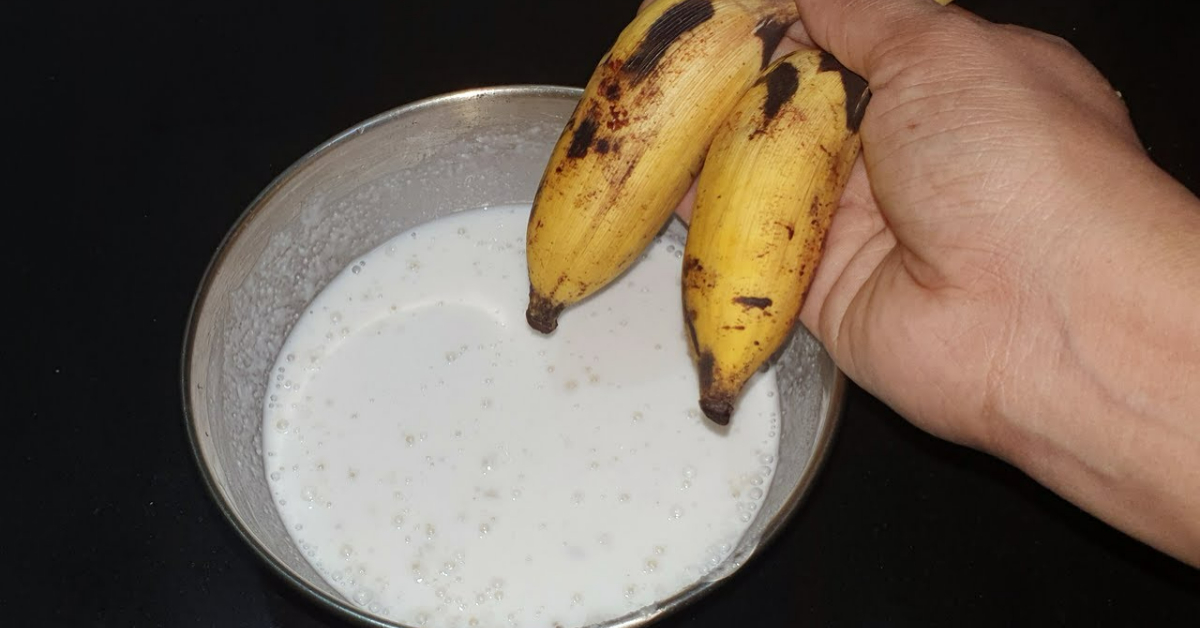 Special Banana And Dosa Batter Snack