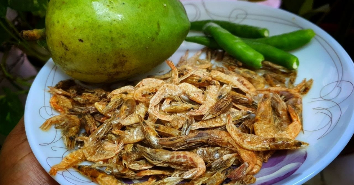 Special Dried Prawns Chammanthi