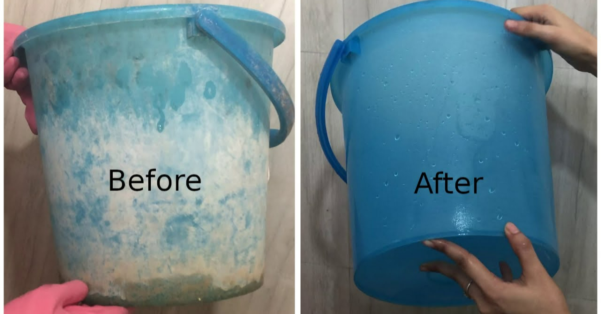 Bucket Cleaning Tip