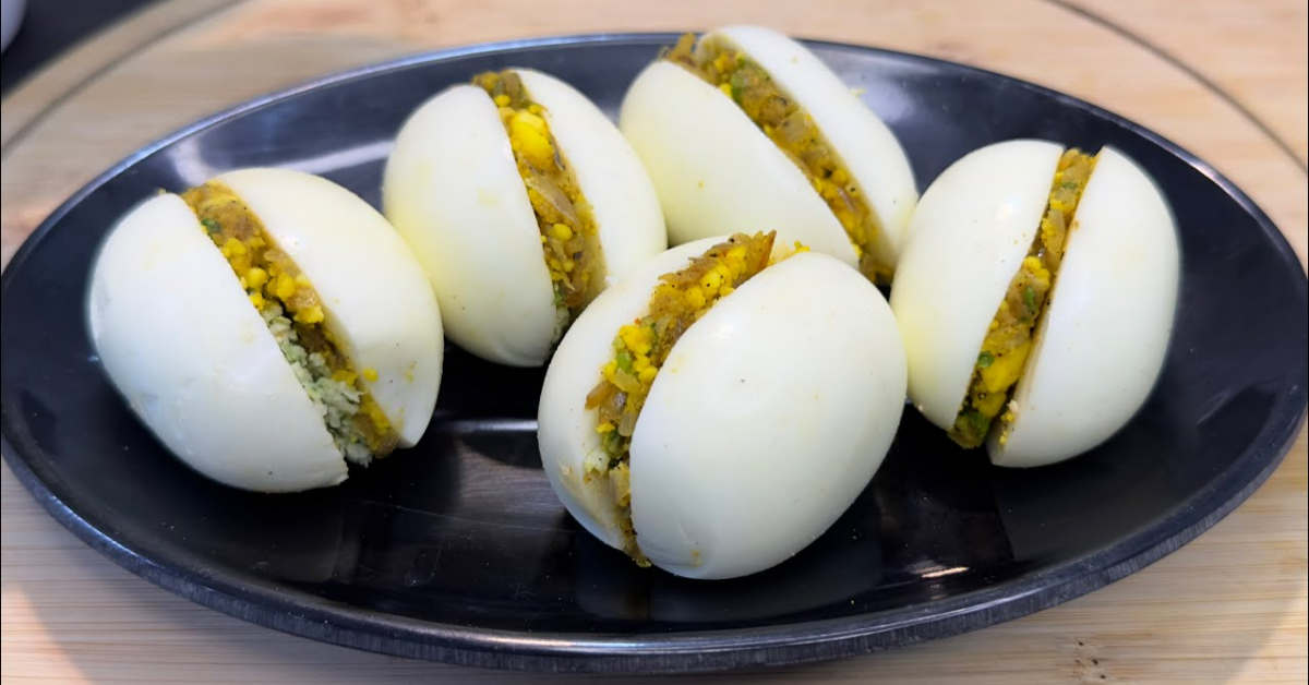 Egg Masala Chammanthi Snack