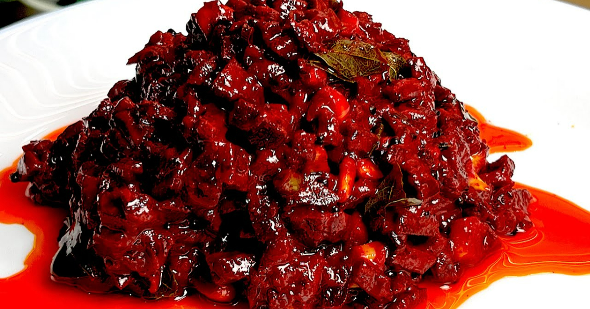 Kerala Style Tasty Beetroot Pickle