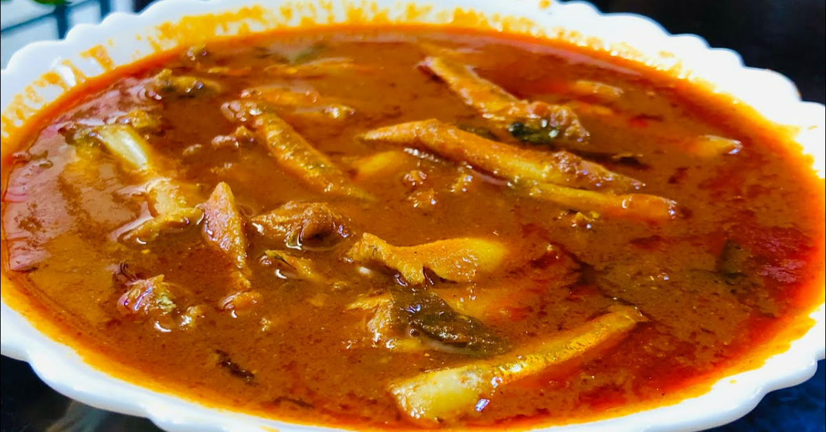 Natholi Meen Mulaku Curry