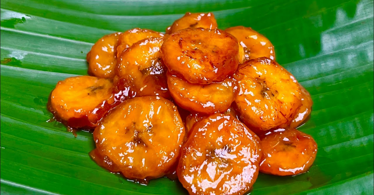 Onam Special Pazham Nurukku Recipe