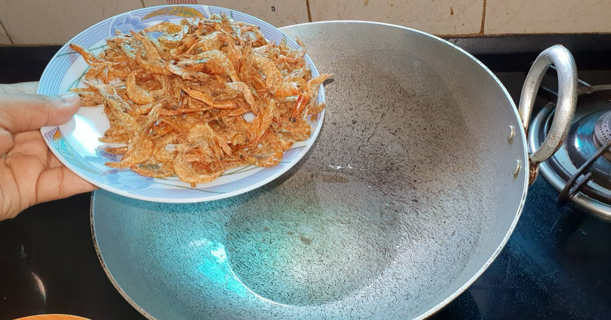 Special Tasty Unakkachemmeen Fry