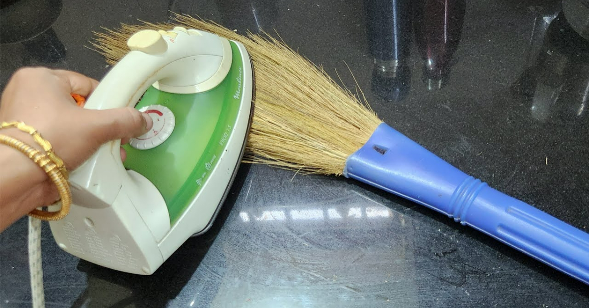 Tips Using Iron Box And Broom