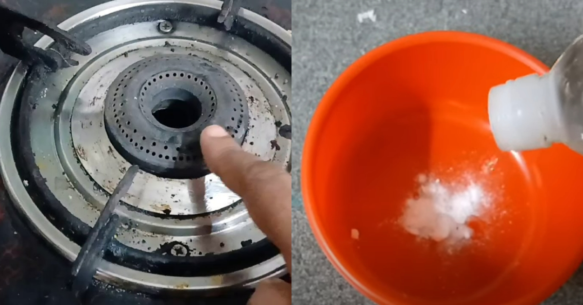 Gas Burner Cleaning At Home