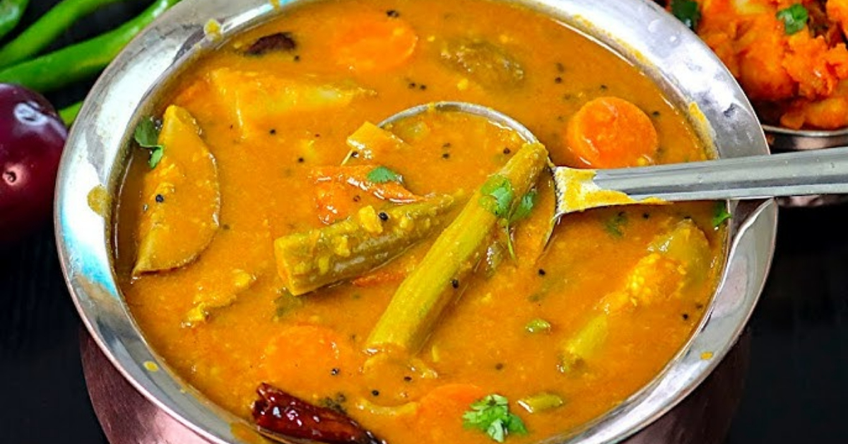 Kerala Special Varutharacha Sambar