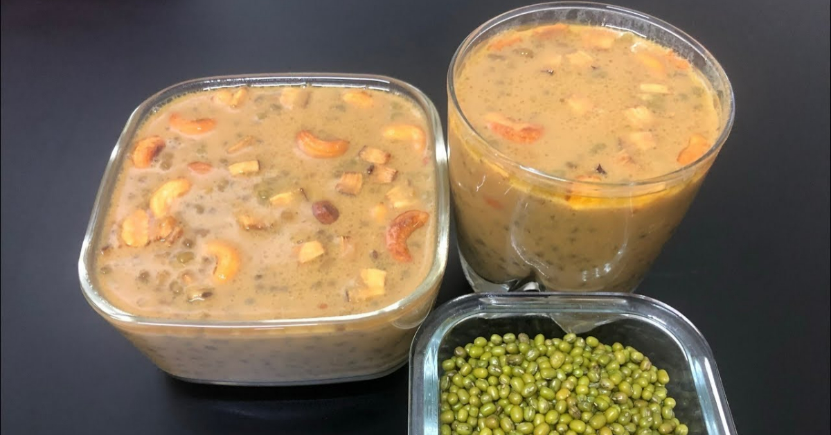 Kerala Style Cherupayar Payasam Recipe