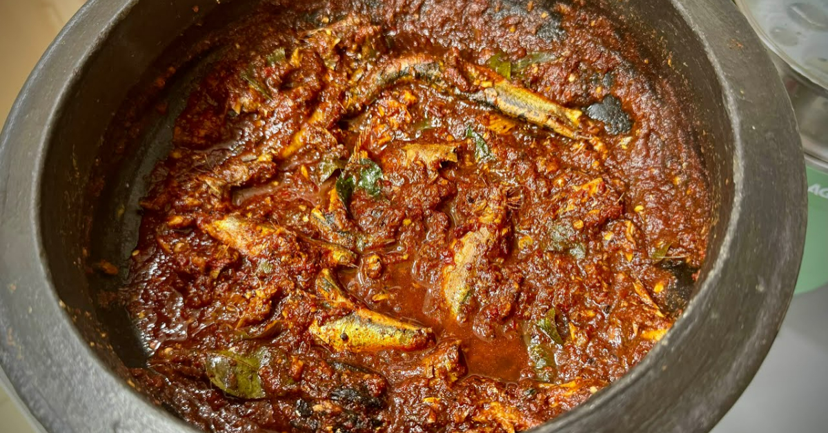 Kerala Style Sardine Fish Curry Recipe