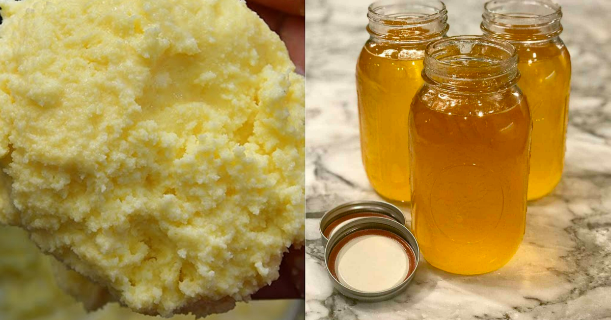 Making Fresh Ghee At Home