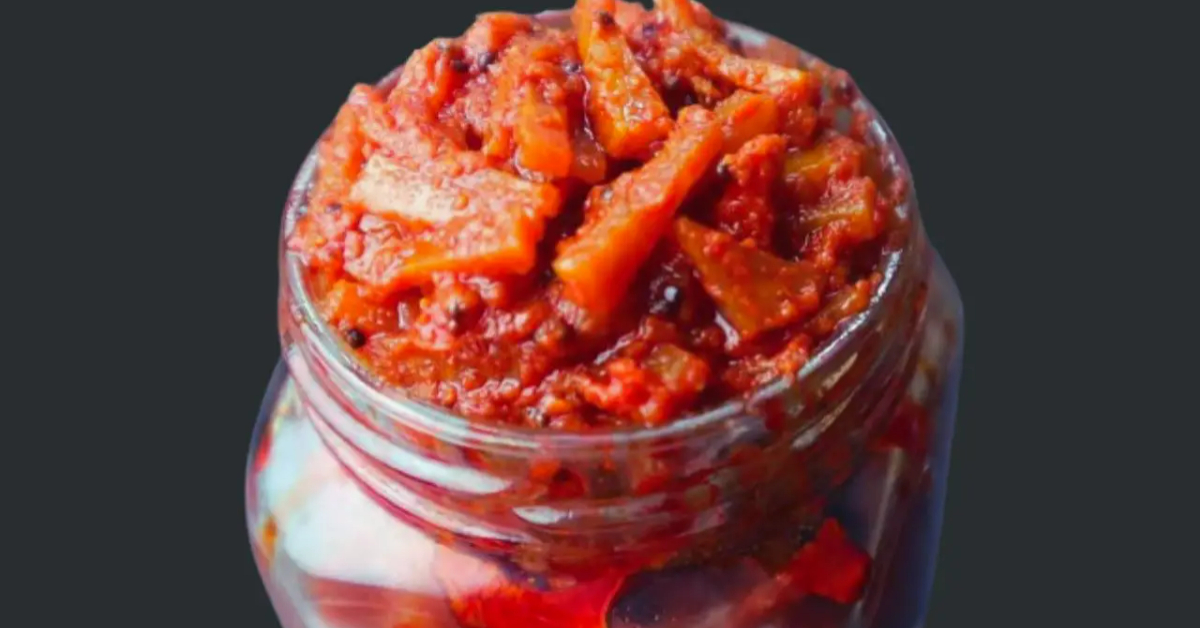 Pacha Papaya Pickle Recipe