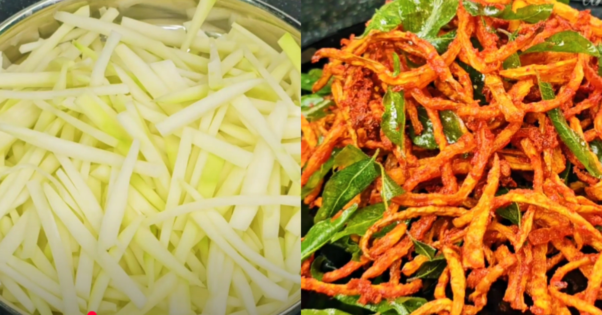Chilli Pacha Papaya Fry Recipe