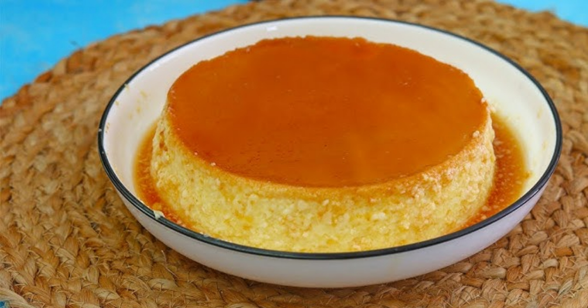 Easy caramel bread pudding