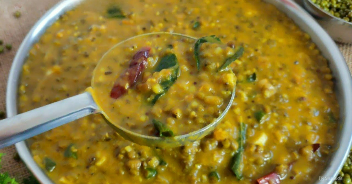 Kerala Style Cherupayar Curry Recipe