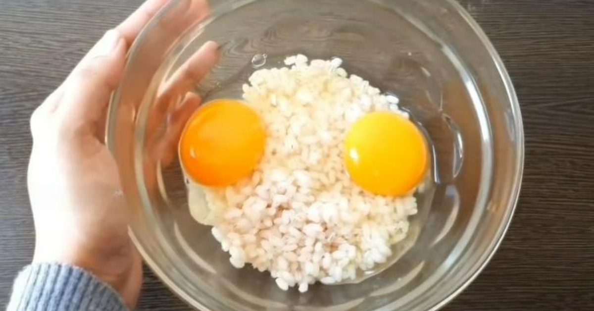 Tasty Leftover Rice Egg Breakfast Recipe