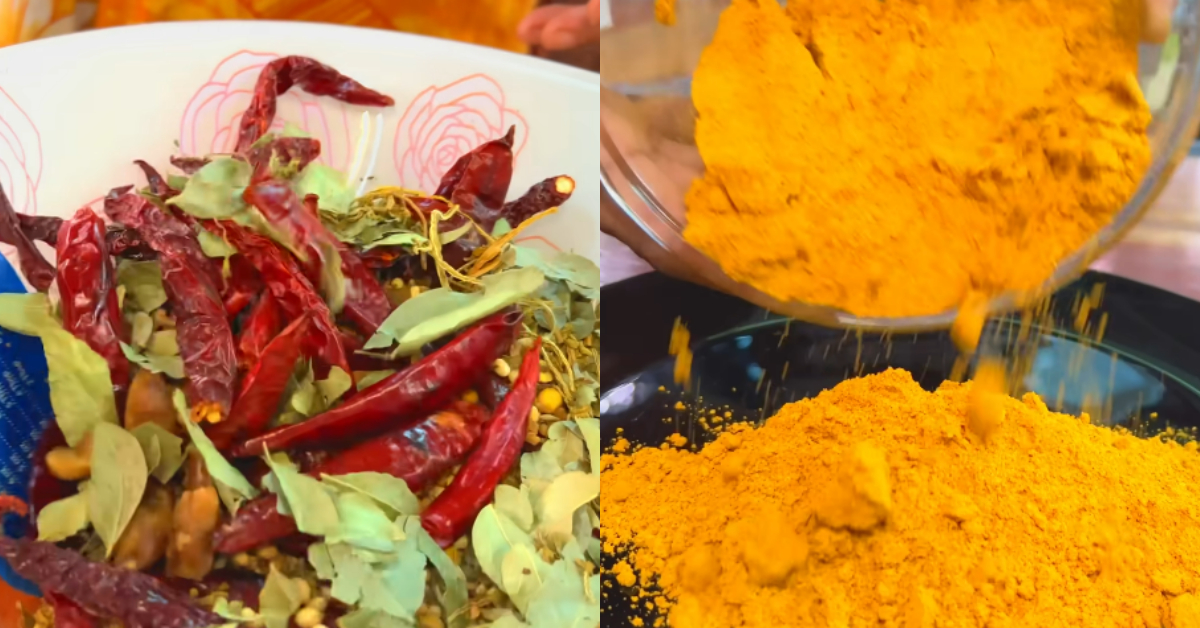 Easy Tasty Sambar Powder Recipe