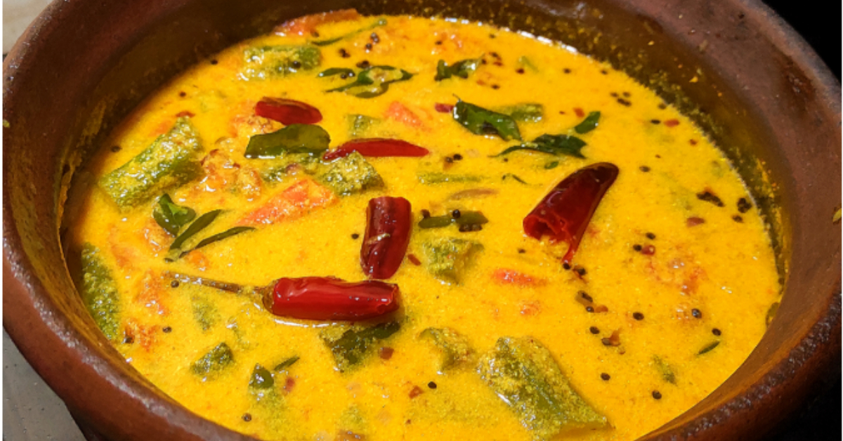 Kerala Style Naadan Ozhichu Curry